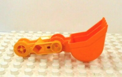 Lego Duplo Back Hoe Bucket orange
