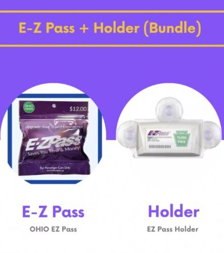 E-Z Pass Transponder Tag With $12 Credit & Free $15 Holder Mount!