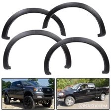 4PCS Fit For 2004-2008 Ford F150 Fender Flares Wheel Protector Factory Style Set