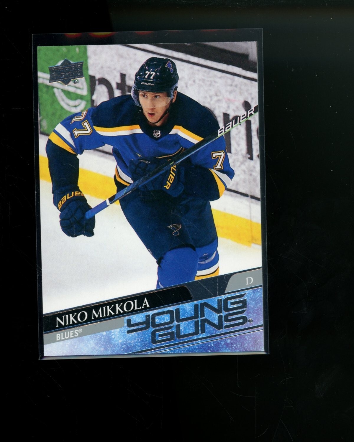 2020-21 Upper Deck Series 2 Young Guns YG Rookie RC #470 Niko Mikkola