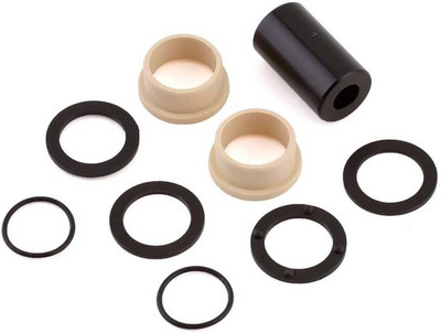 Shox Shock Mount Hardware with Crush Washer - Aluminum (M8 X 21.84Mm (0.860In))