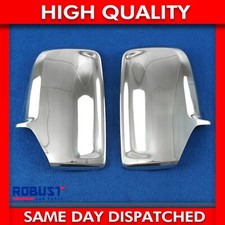 CHROME ABS DOOR WING MIRROR COVERS FOR MERCEDES SPRINTER VOLKSWAGEN CRAFTER