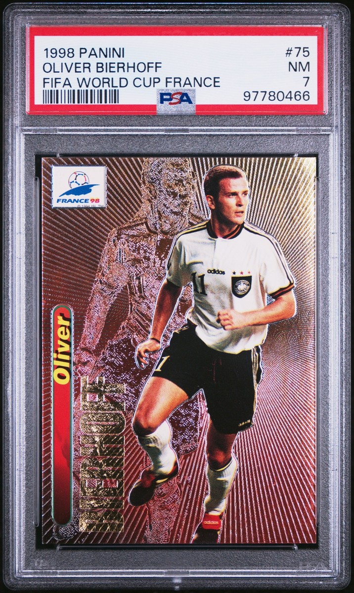 1998 Panini Fifa World Cup France #75 Oliver Bierhoff Fifa France