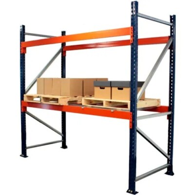 NEW! Teardrop Bolted Pallet Rack, Starter, 108''W x 42''D x 144''H!!
