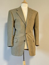 Brown Givenchy Monsieur Tweed Blazer - 42S