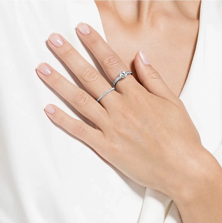 Swarovski ring attract round clearance