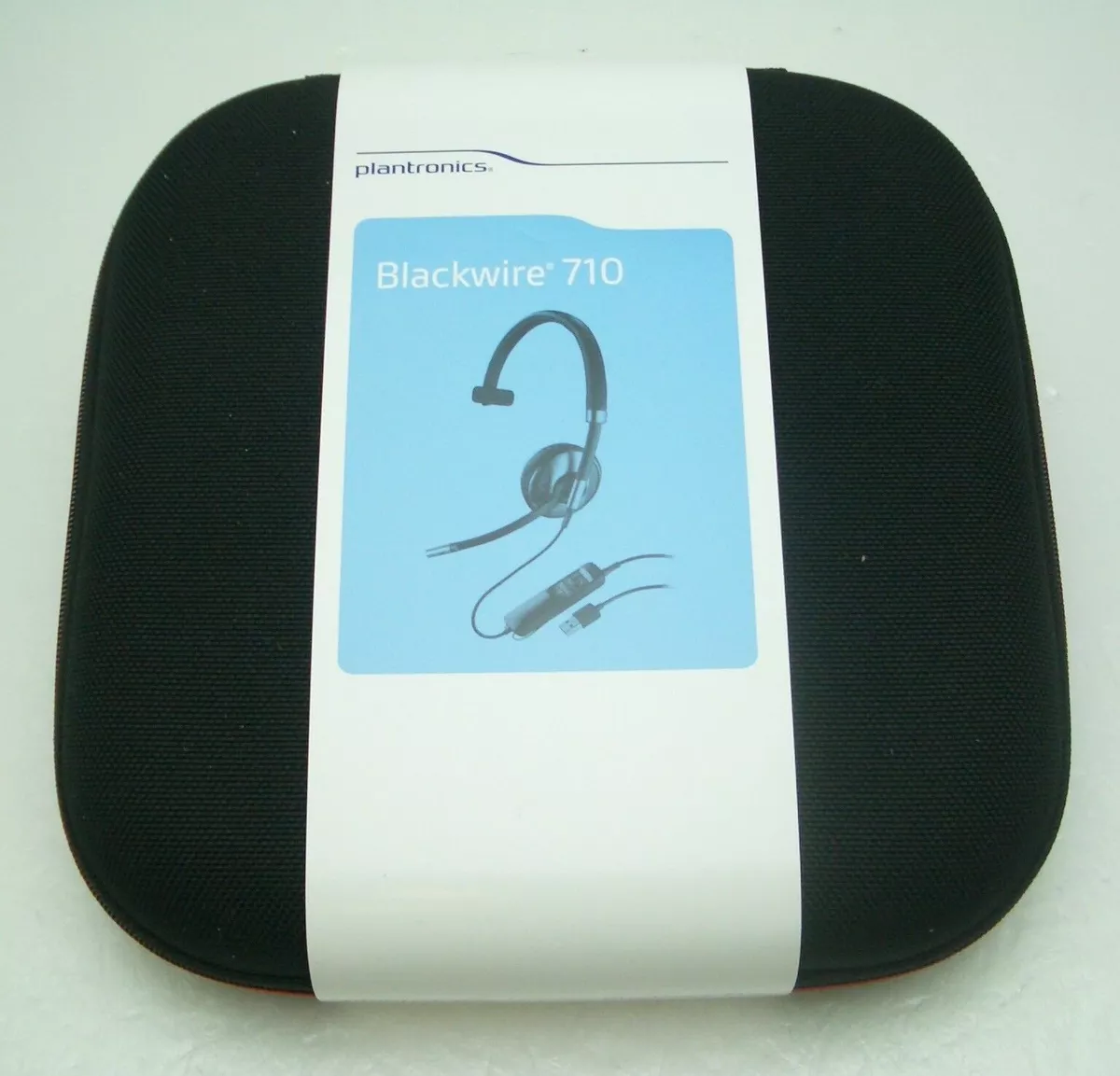 Plantronics Blackwire C710 UC Mono Corded Bluetooth Computer USB Headset Case