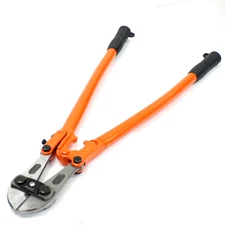 24" Bolt Lock Cutter Hand Tool Heavy Duty Chain Cable Copper Steel Wire Rebar