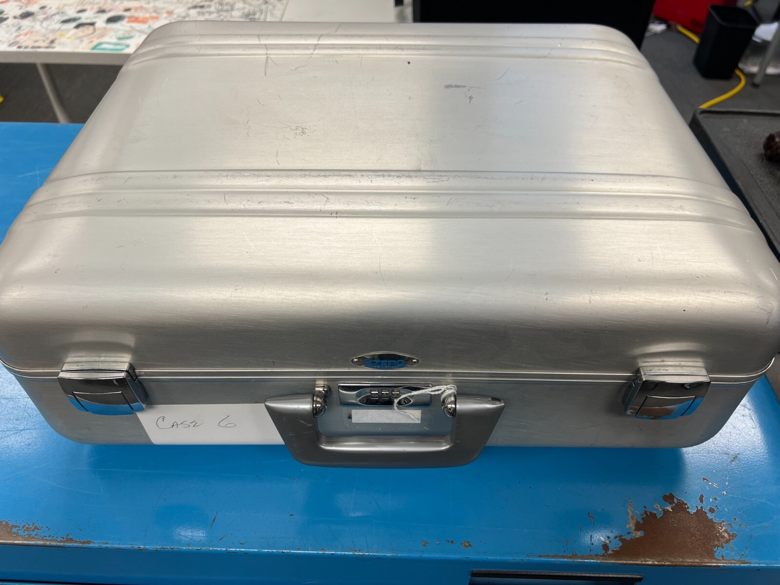 Zero Halliburton Aluminum Briefcase Luggage 20 x 17 x 8 eBay