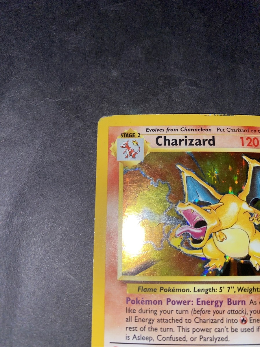 Pokémon TCG Charizard Base Set 4/102 Holo Base Set Vintage | eBay