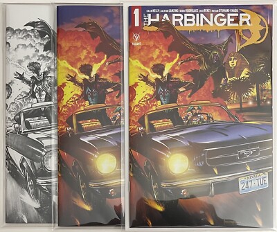 Harbinger #1 Mico Suayan 1992 Homage. Raw 9.8 Send It to CGC. Wraparound Cover.