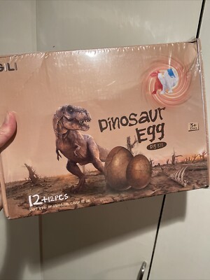 GILI The World Of Dinosaur Eggs Dig Kit 12 Pk Excavation Science Experiment Toy