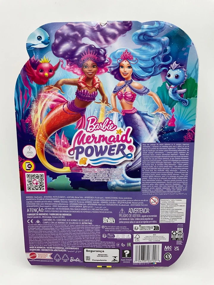 Barbie Mermaid Power Doll With Accessories- MATTEL "New" - Изображение 2 из 4