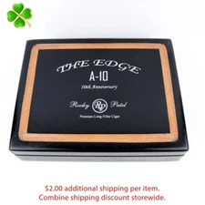 The Edge A-10 Toro Limited Edition Empty Wood Cigar Box 9.5" x 7.5" x 2"