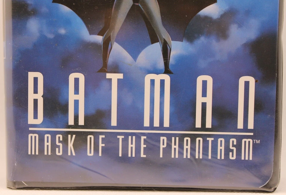 Batman Mask of the Phantasm VHS 1994 Kevin Conroy Mark Hamill Black Clamshell - Image 3 of 4