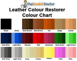 Dylon Leather Dye Colour Chart