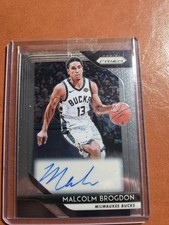 2018-19 Panini Prizm Signatures Malcolm Brogdon #S-MBG Auto w5b