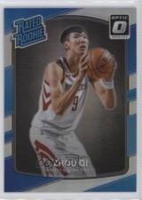 2017-18 Panini Donruss Optic Rated Rookie Holo Prizm Zhou Qi #151 2r7