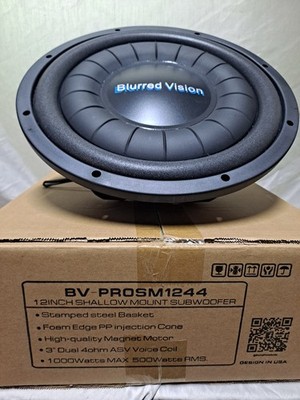 Blurred Vision Audio  BV-PROSM1244 Shallow Mount Subwoofer