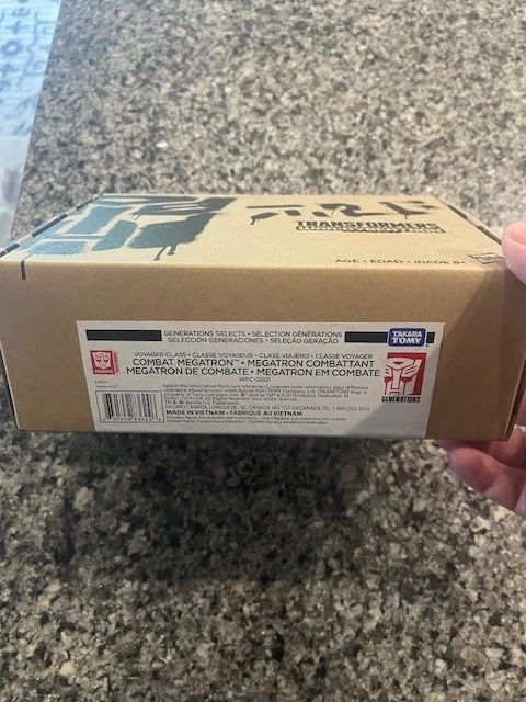 Transformers COMBAT MEGATRON WFC-GS01 - SIN USAR, EN CAJA ORIGINAL Foto 2 de 3