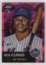 2022 Chrome Platinum Anniversary Fuchsia Atomic Refractor /100 Nick Plummer 3q7