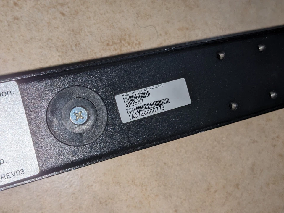 APC AP9567 BASIC RACK MOUNT PDU 14 OUTLET 15A POWER DISTRIBUTION STRIP 12ftCABLE - Image 4 of 4