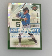 2024 PANINI PROSPECT EDITION BB BLUE CRACKED ICE EMILIEN PITRE RC /299 TAMPA BAY