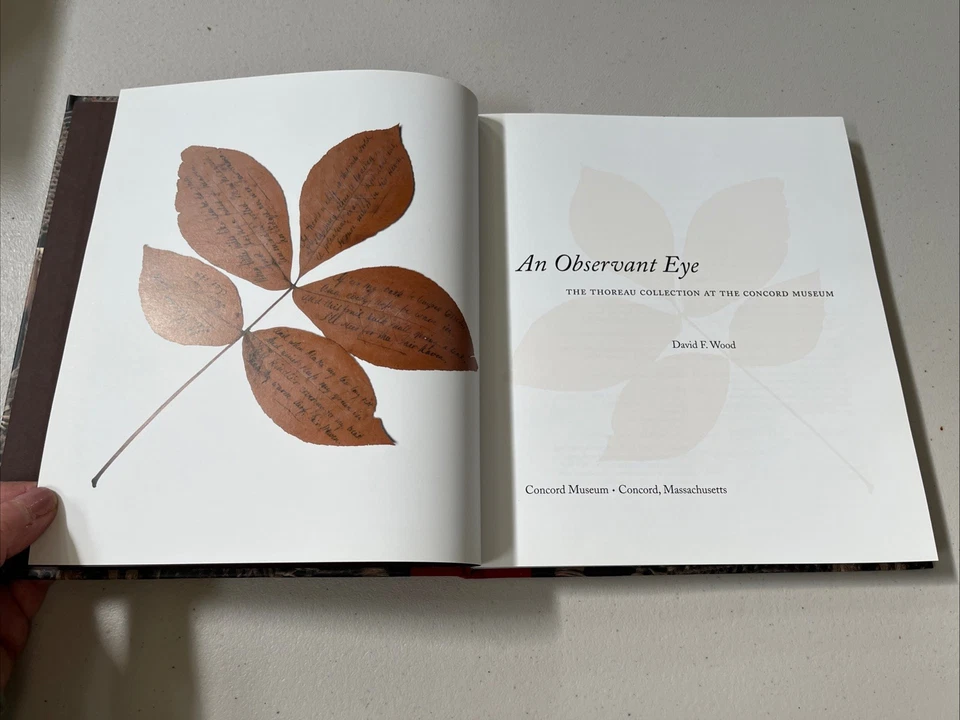 An Observant Eye: The Thoreau Collection Hardcover, by David F. Wood - Image 4 of 4