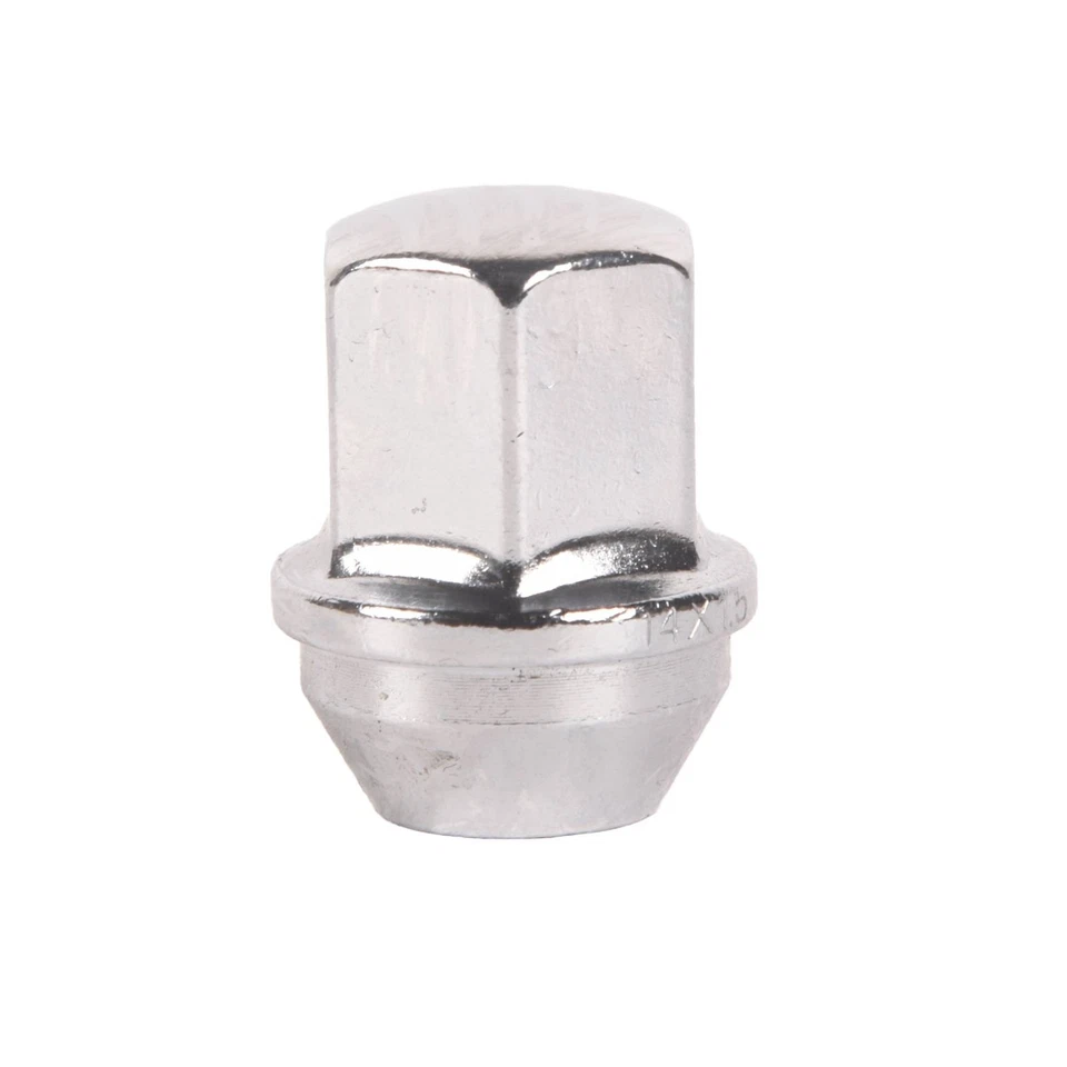 24x Chrome Lug Nuts M14x1.5 For Chevy Silverado Tahoe Suburban Colorado Foto 2 de 4