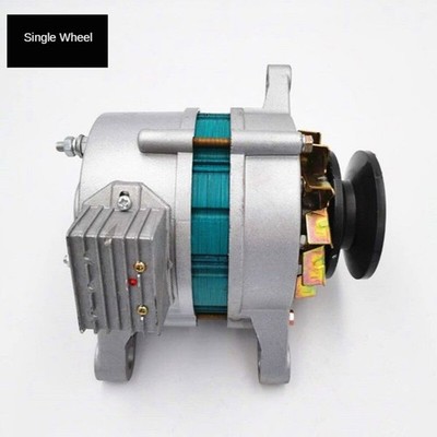 A 12V Silicon Rectifier Alternator Charges The Battery with Pure Copper