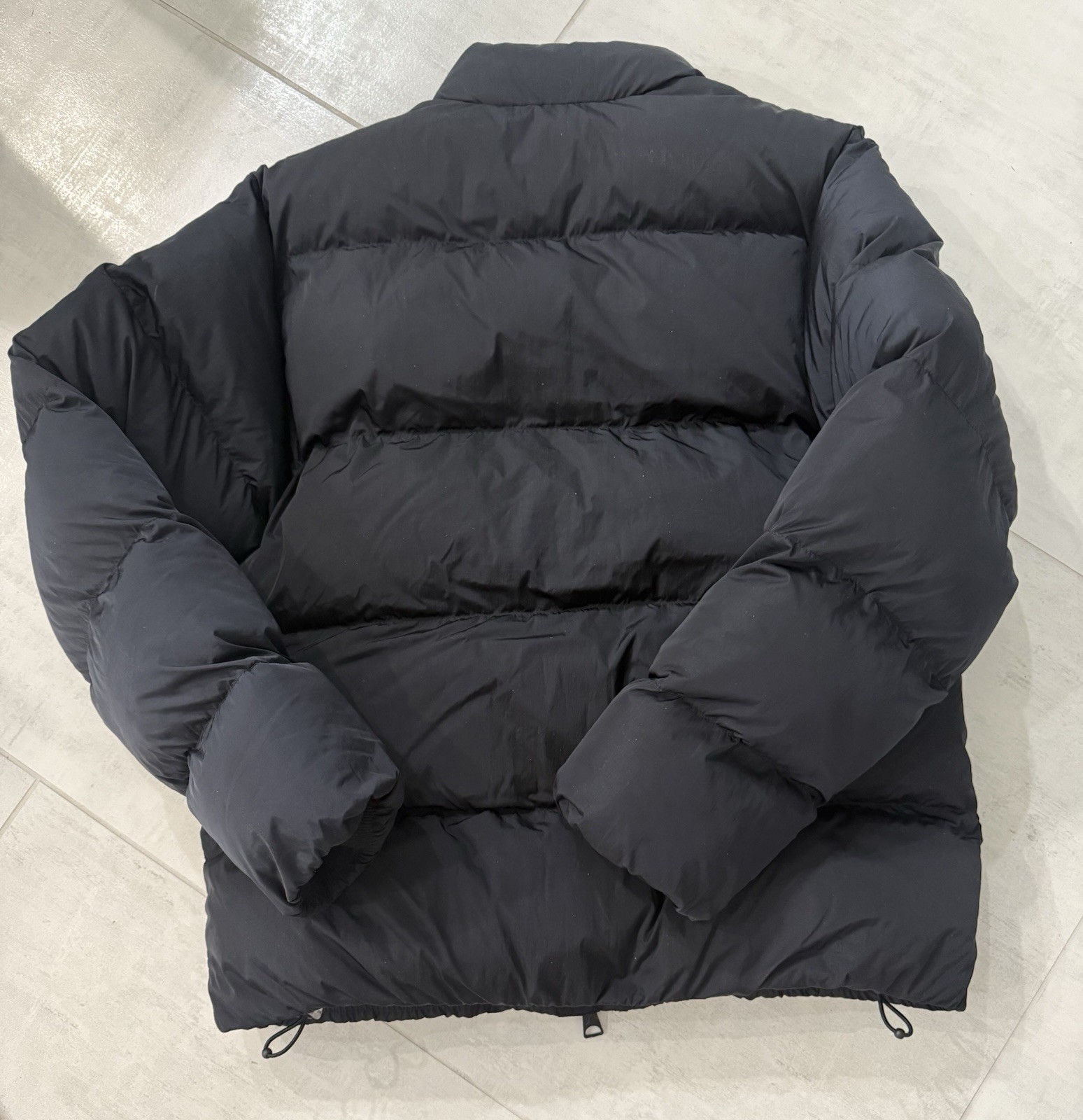 SACAI X NIKE Nike Air Jordan Essentials Jumpman Puffer Jacket. Nero. FB7331 010 Uomo Taglia L