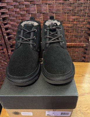 UGG Neumel Black Suede/Men s Size 9