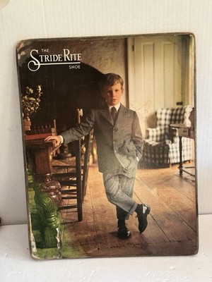 Vintage Stride Rite Shoe Advertising Sign   1960s/1970s