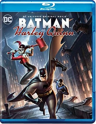 DCU Batman and Harley Quinn Blu-ray NEW