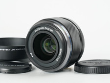 Near Mint OM SYSTEM M.Zuiko Digital 25mm F1.8 II Lens Black 5400A