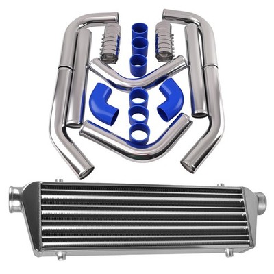Universal Ladeluftkühler 21''x7''x2.25'' + 2.5'' 64mm Turbo Rohrleitungssatz Kit