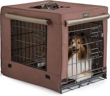 Dog Crates for Medium Large Size Dogs Indoor Double Door Dog Kennels  Houses