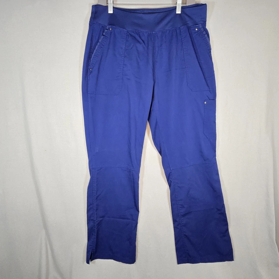 Pantalones Exfoliantes de Yoga Healing Hands Etiqueta Púrpura 5 Bolsillos Elastizados Grandes Foto 2 de 4