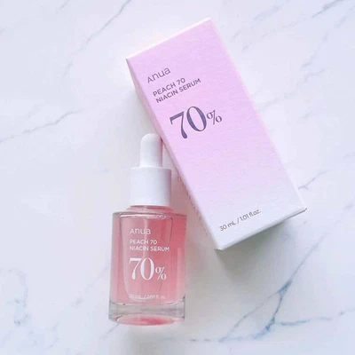ANUA Peach 70% Niacin Serum 30ml Brightening Korean Skincare