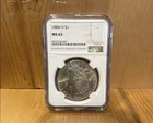 1884 O Morgan Silver Dollar NGC MS-65