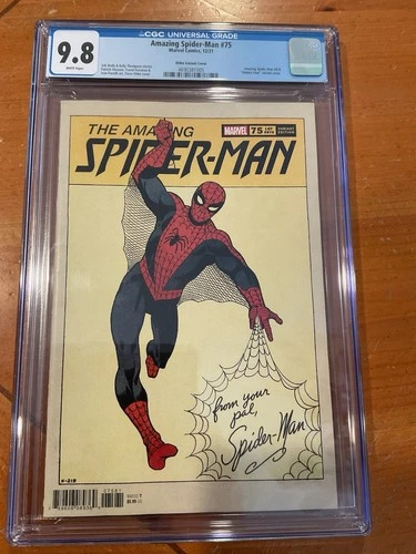 Amazing Spider-man #75 Ditko Variant CGC 9.8 NM/M Gorgeous Gem Wow