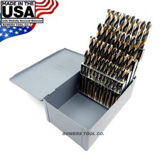 Norseman 41pc Metric Drill Bit Set HI-Molybdenum M7 6-10mm by .1 USA MADE SP-41M