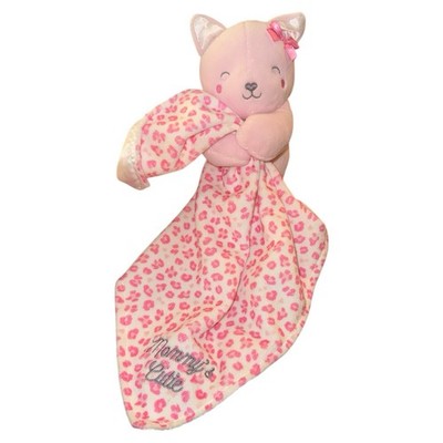 Carters Child Of Mine Mommys Cutie Cat Kitten Pink Security Baby Blanket Lovey
