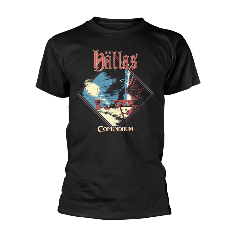 ЧЕРНАЯ футболка HALLAS - CONUNDRUM X-Large 4690₽