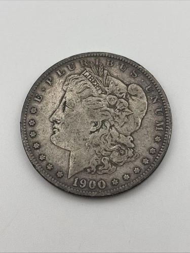 1900-S Morgan Liberty Head One Dollar S$1 USD 90% Silver Coin San Francisco Mint