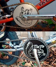 Mongoose BMX chaîne pignon décalcomanie X1 autocollant adesivi ステッ