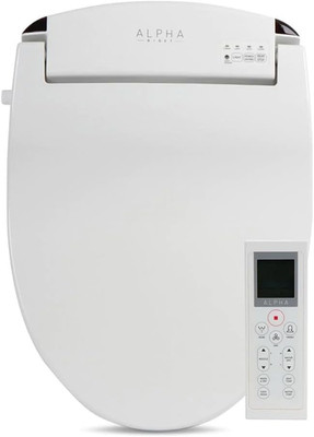 JX2 round Bidet Toilet Seat, White, Endless Warm Water, *NEW* Bowl Mist, LED Lig