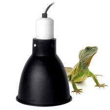 Reptile Deep Dome Light Fixture Heat Lamp Reflector Terrarium 5.5 Inch