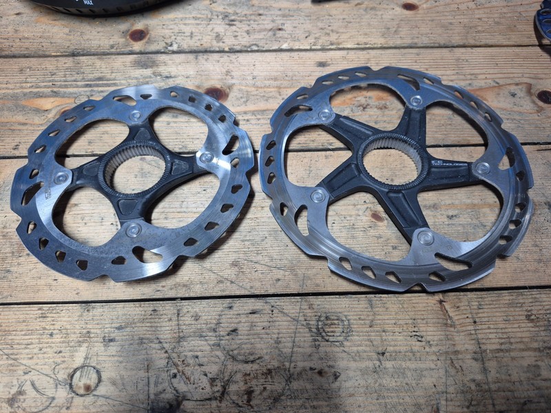 Shimano SM-RT81-SS 160mm  140mm Center Locking Disc Rotor Pair