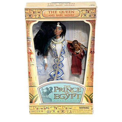 1998 The Prince Of Egypt Collection The Queen And Baby Moses Doll Open Box
